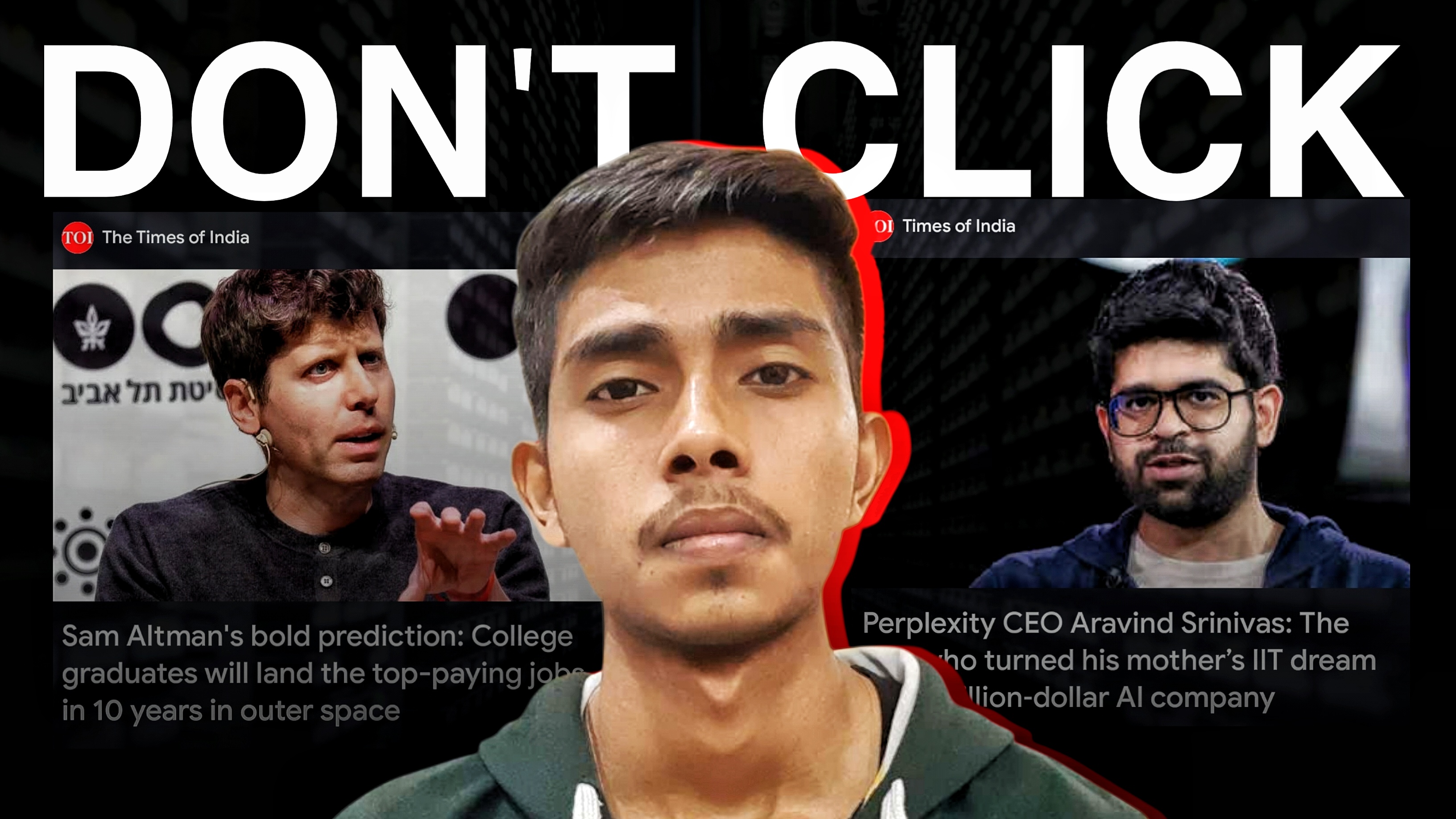 Don't Click - Social commentary design